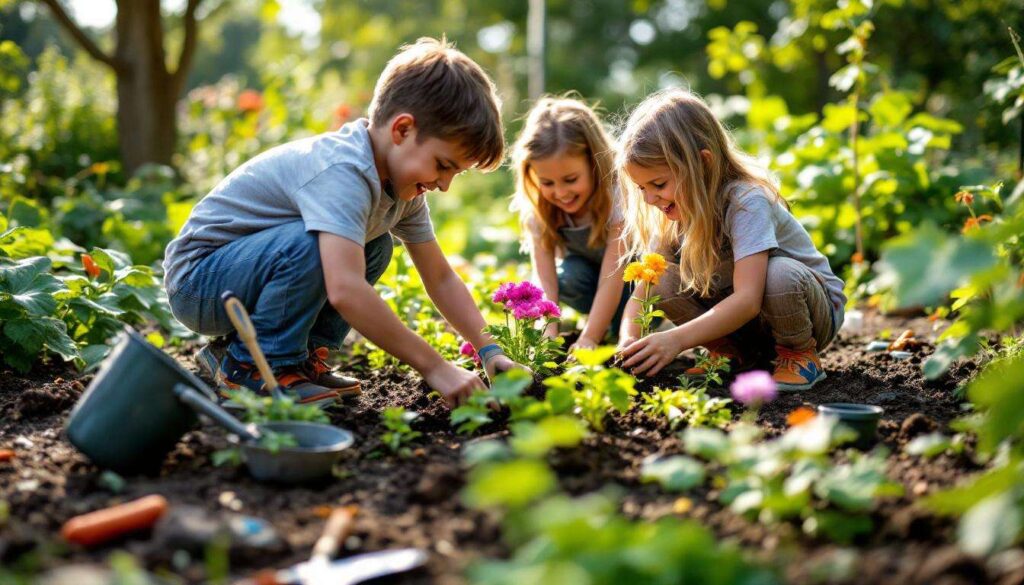 Wozu dienen Schulgärten in Grundschulen?