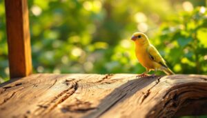 Macht ein einfaches Stück Holz eine gute Sitzstange für meinen Vogel ?