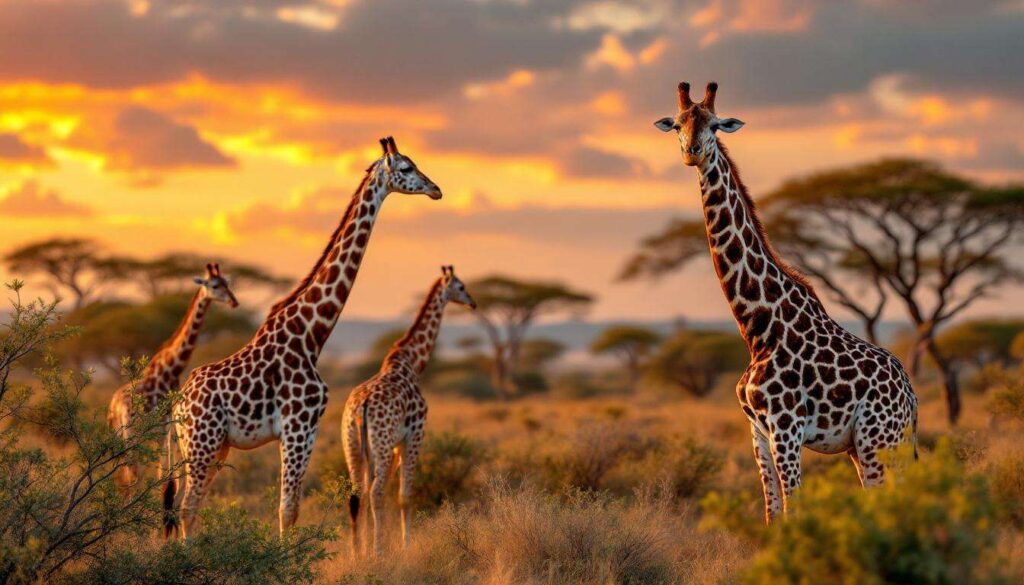 Wieviele Giraffenarten gibt es? Leben alle in Afrika ?